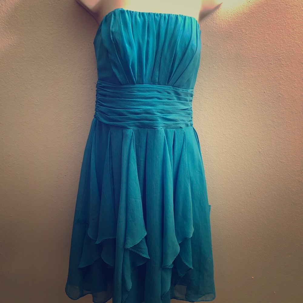 Blue dress
